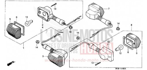 WINKER (1) CB500T de 1996